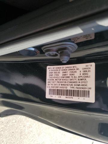 Photo 11 VIN: 2HGFC3B71JH353102 - HONDA CIVIC EXL 