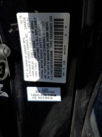 Photo 9 VIN: 2HGFC3B72HH350848 - HONDA CIVIC EXL 