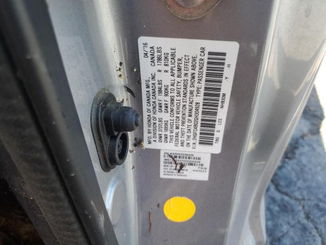 Photo 11 VIN: 2HGFC4B02GH304928 - HONDA CIVIC 