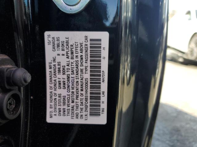 Photo 11 VIN: 2HGFC4B51HH300625 - HONDA CIVIC LX 