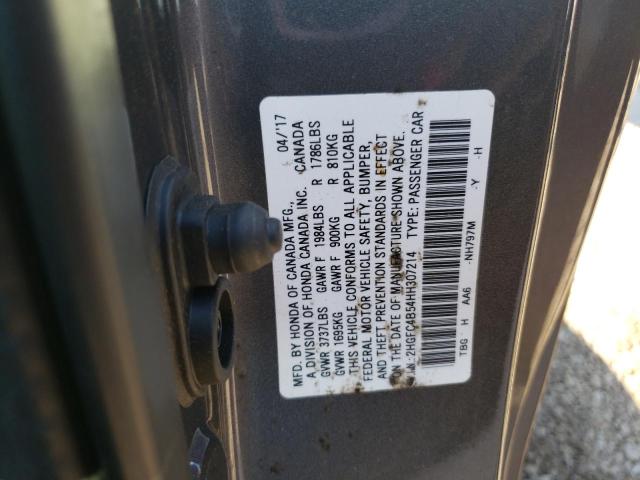 Photo 12 VIN: 2HGFC4B54HH307214 - HONDA CIVIC 