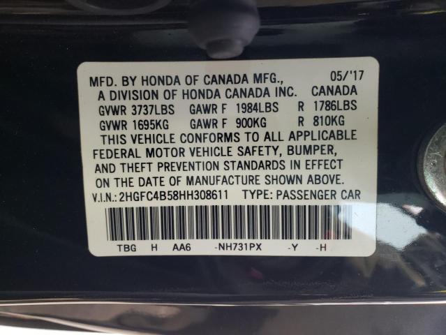 Photo 11 VIN: 2HGFC4B58HH308611 - HONDA CIVIC LX 