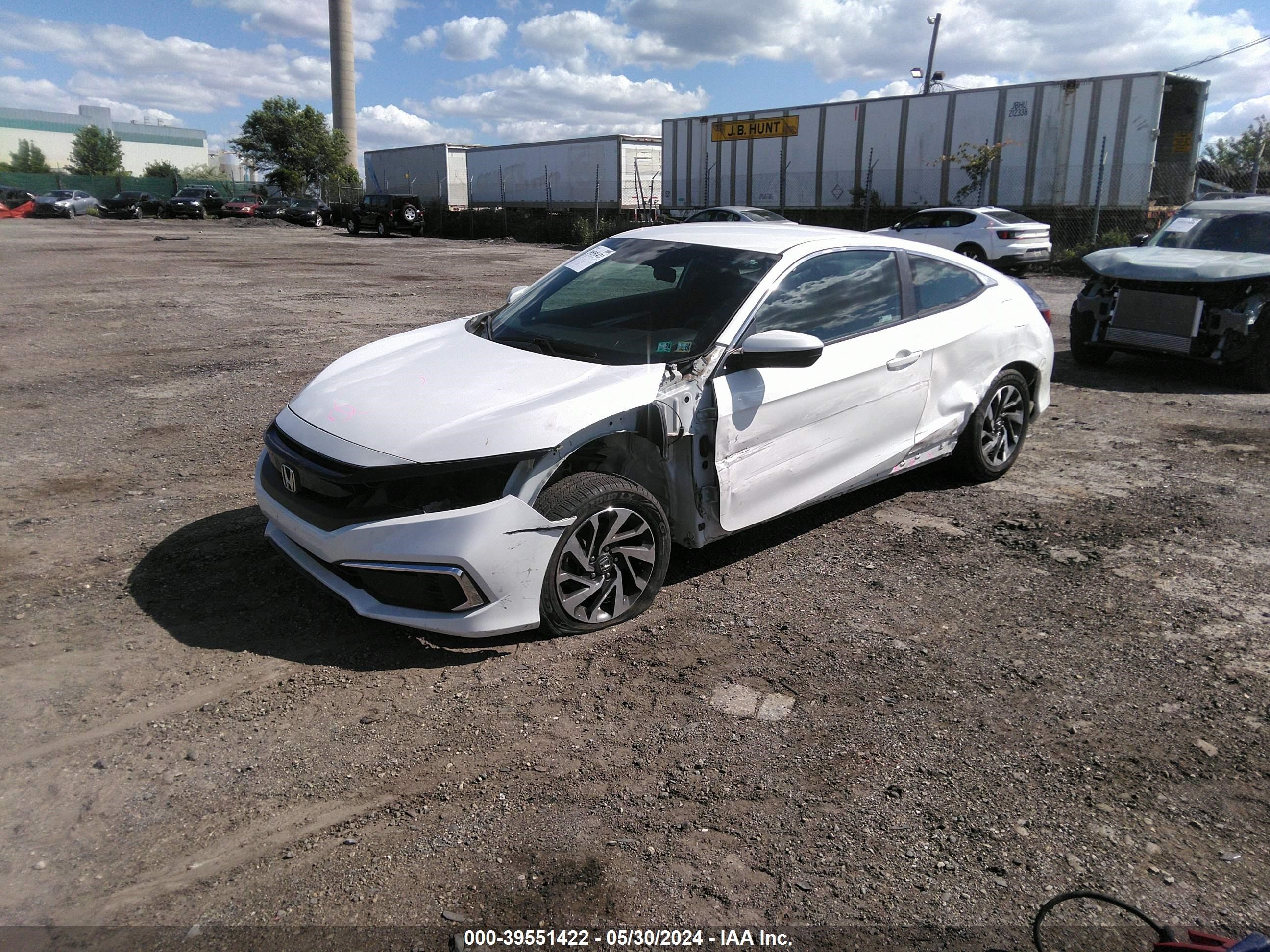 Photo 1 VIN: 2HGFC4B62KH306482 - HONDA CIVIC 