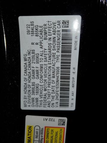 Photo 12 VIN: 2HGFE1E50NH476906 - HONDA CIVIC SI 