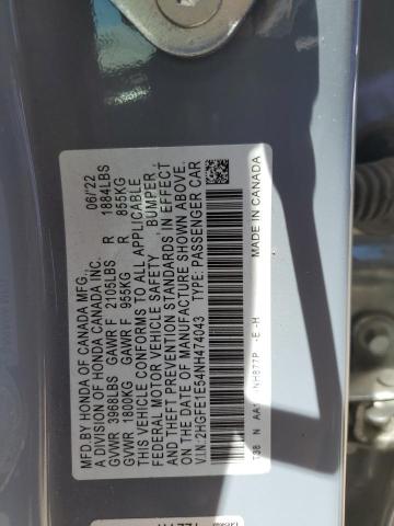 Photo 11 VIN: 2HGFE1E54NH474043 - HONDA CIVIC 