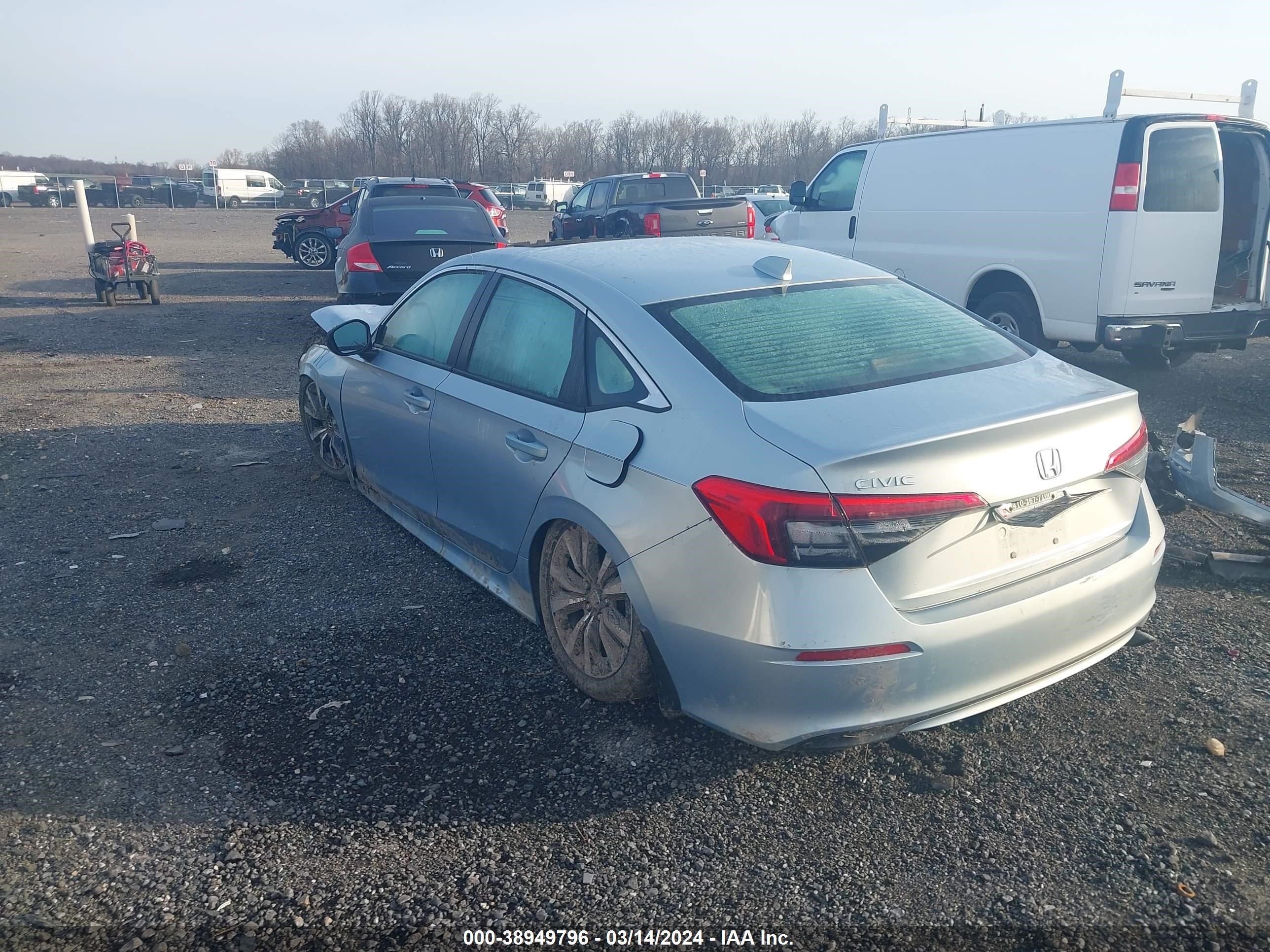 Photo 2 VIN: 2HGFE1F76NH314536 - HONDA CIVIC 