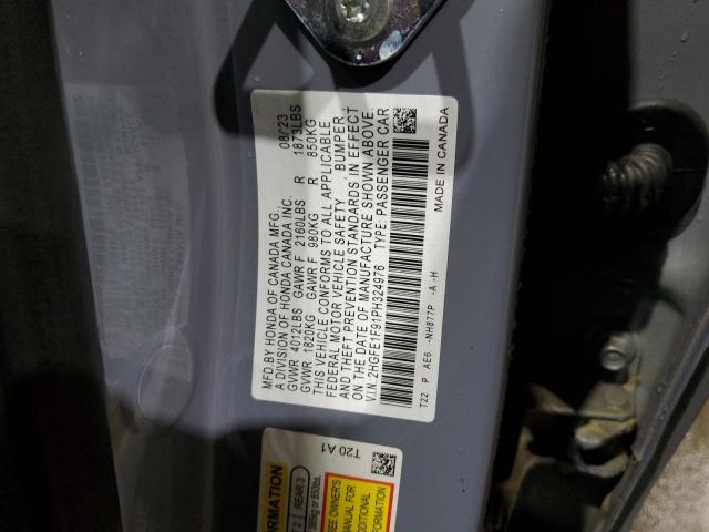 Photo 12 VIN: 2HGFE1F91PH324976 - HONDA CIVIC 