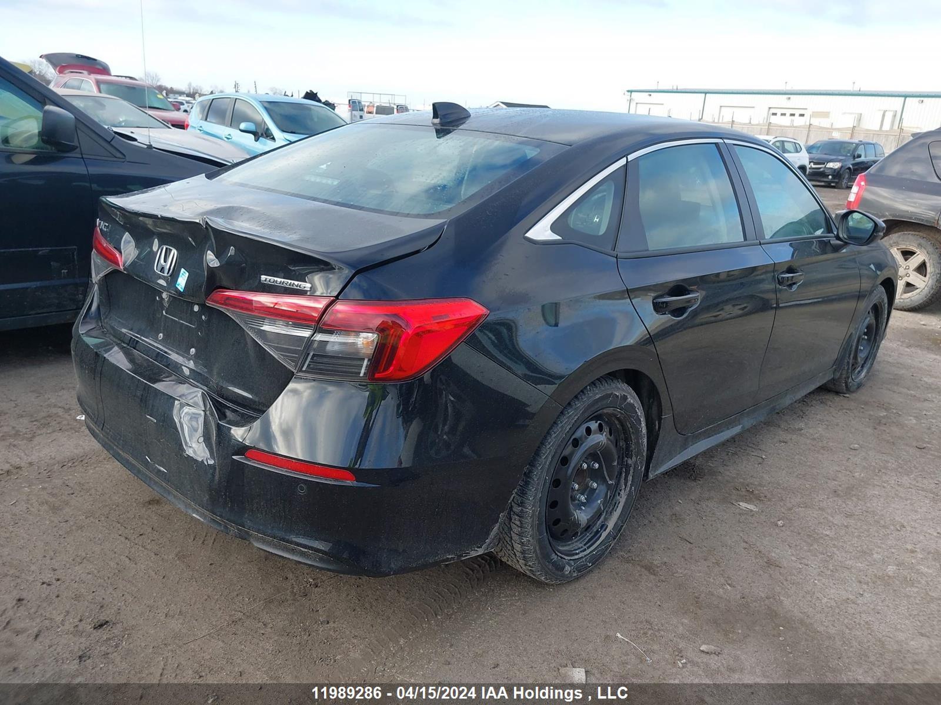 Photo 3 VIN: 2HGFE1F9XNH003063 - HONDA CIVIC 