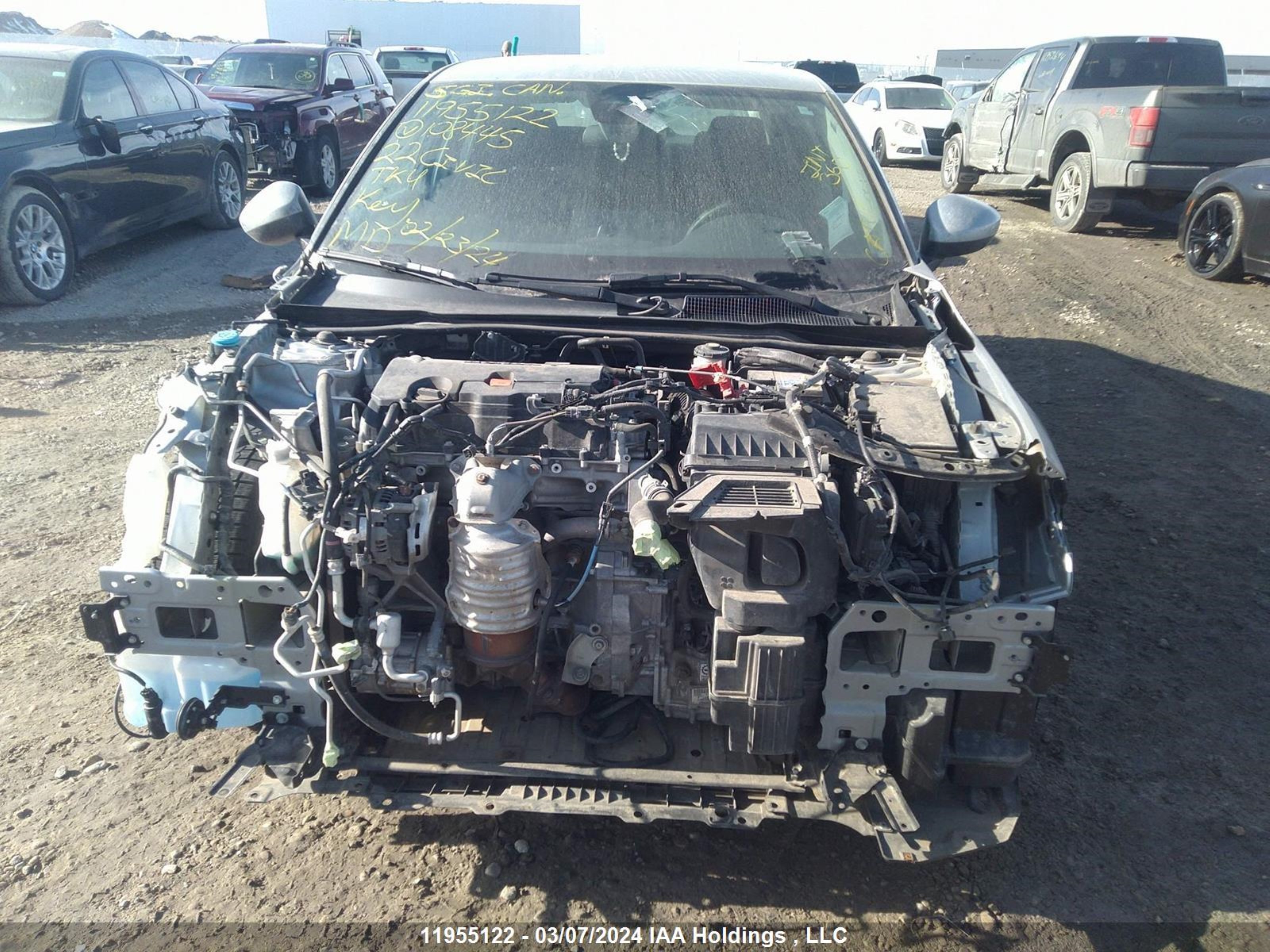 Photo 11 VIN: 2HGFE2F20NH108445 - HONDA CIVIC 