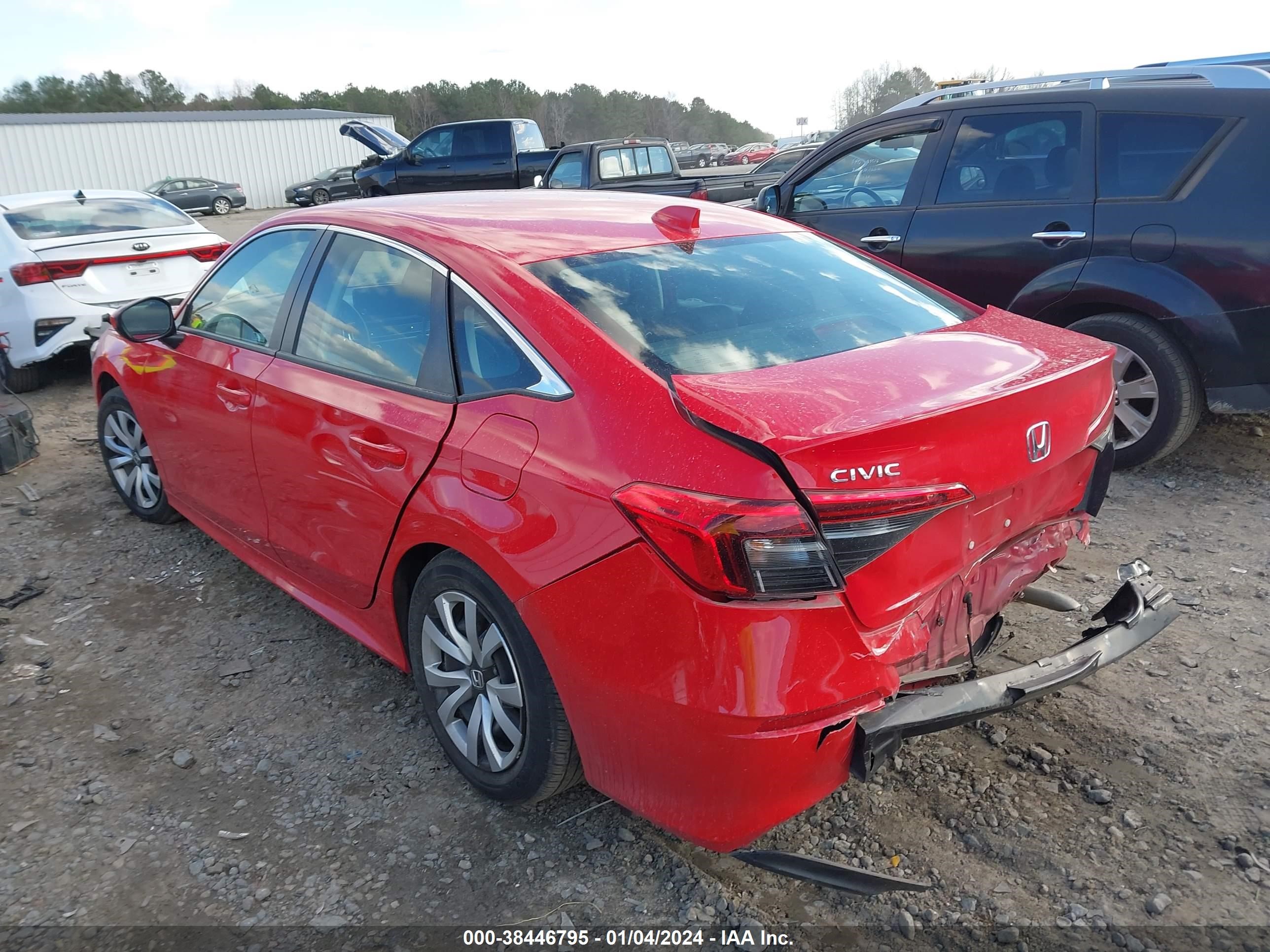 Photo 2 VIN: 2HGFE2F24NH509500 - HONDA CIVIC 