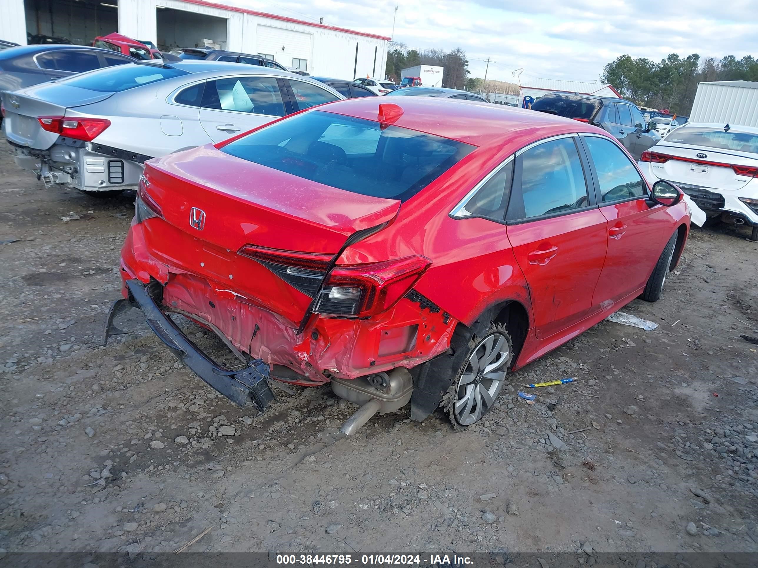 Photo 3 VIN: 2HGFE2F24NH509500 - HONDA CIVIC 