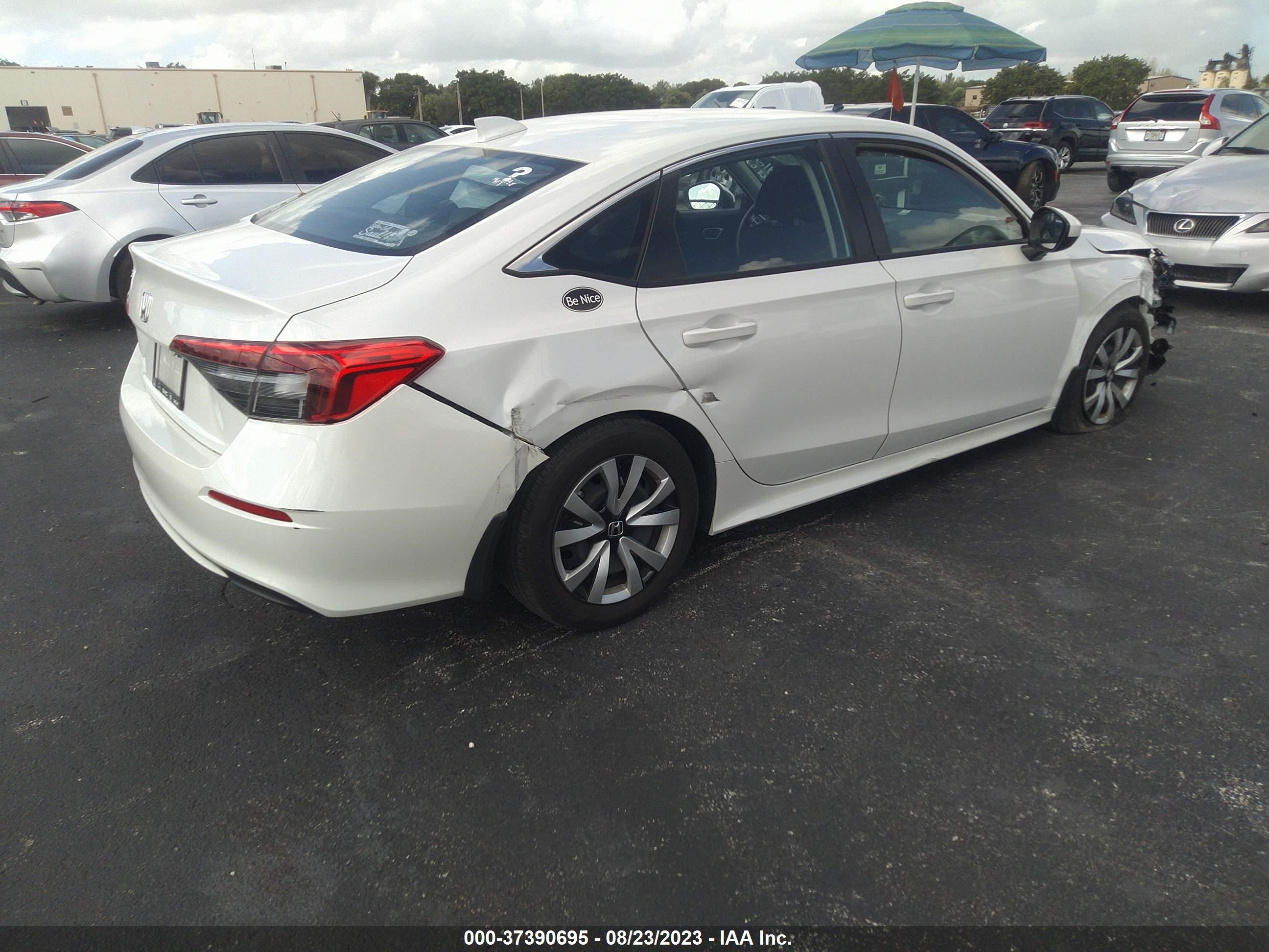 Photo 3 VIN: 2HGFE2F26NH559461 - HONDA CIVIC 