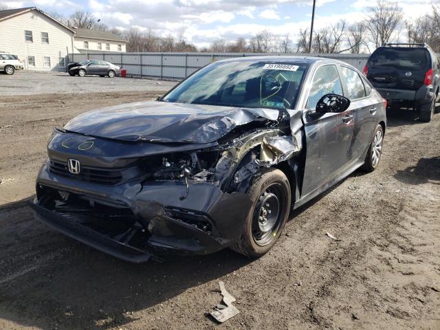 Photo 1 VIN: 2HGFE2F27NH529398 - HONDA CIVIC LX 