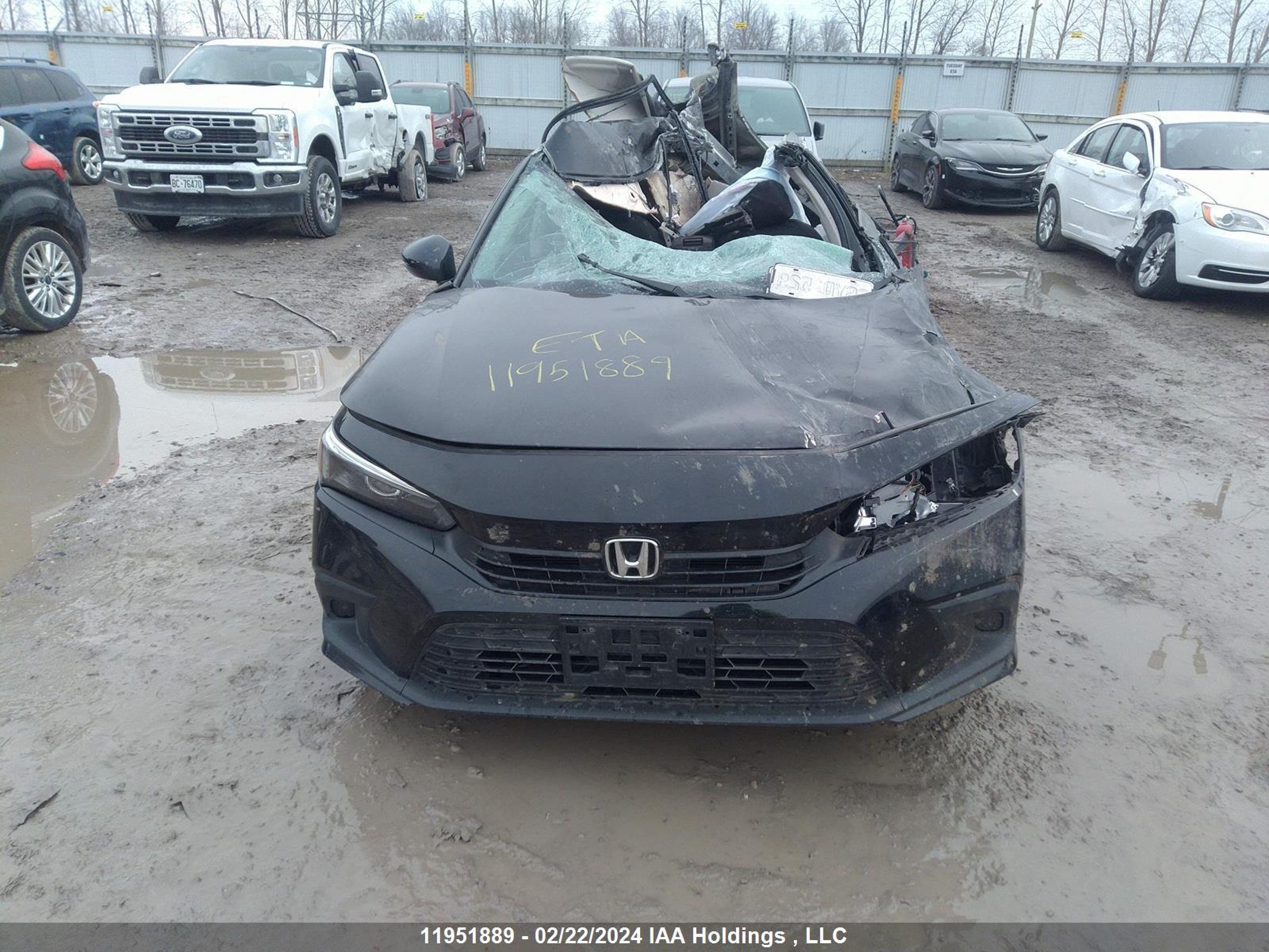 Photo 10 VIN: 2HGFE2F36NH109494 - HONDA CIVIC 