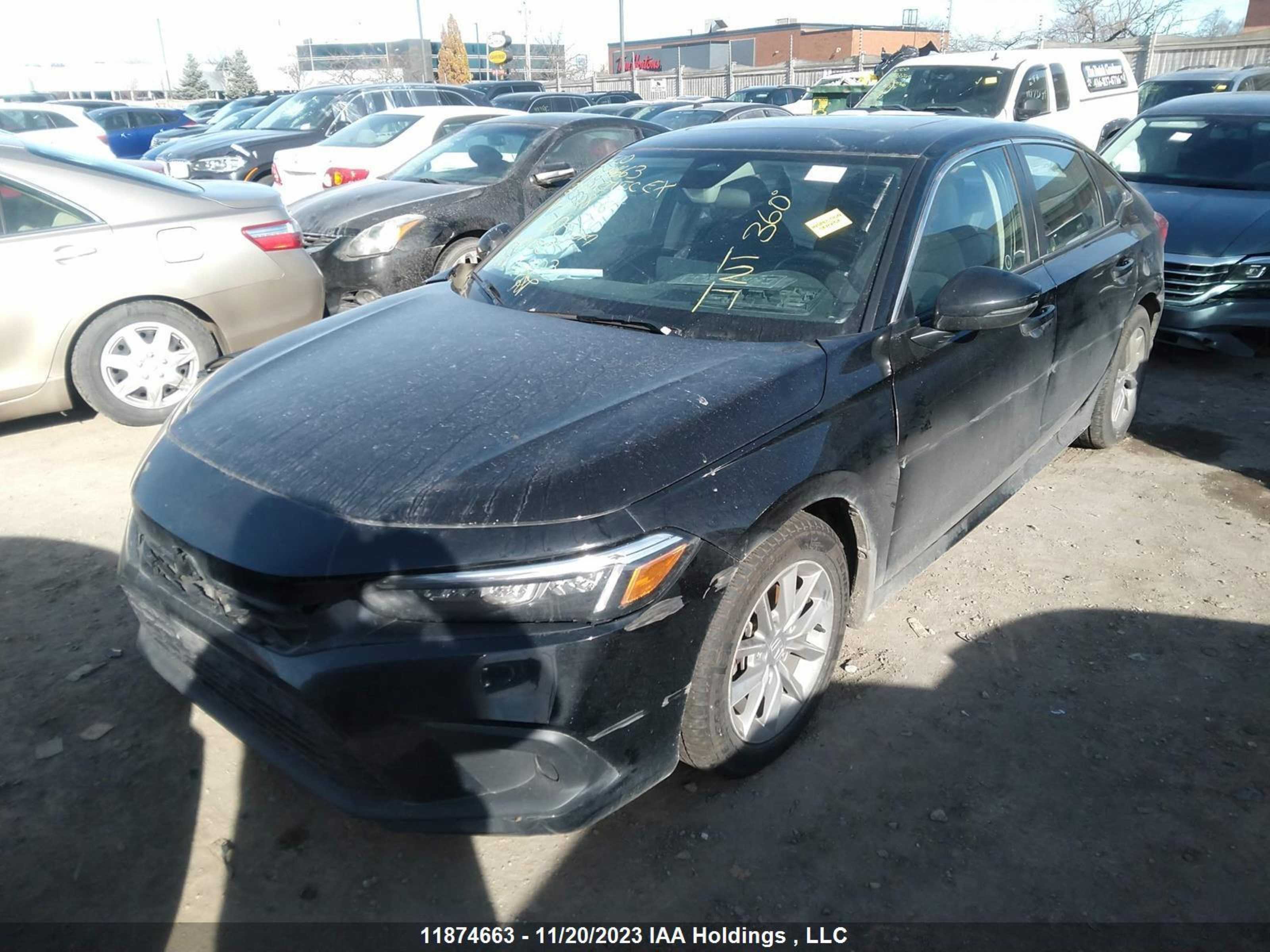 Photo 1 VIN: 2HGFE2F38NH128368 - HONDA CIVIC 