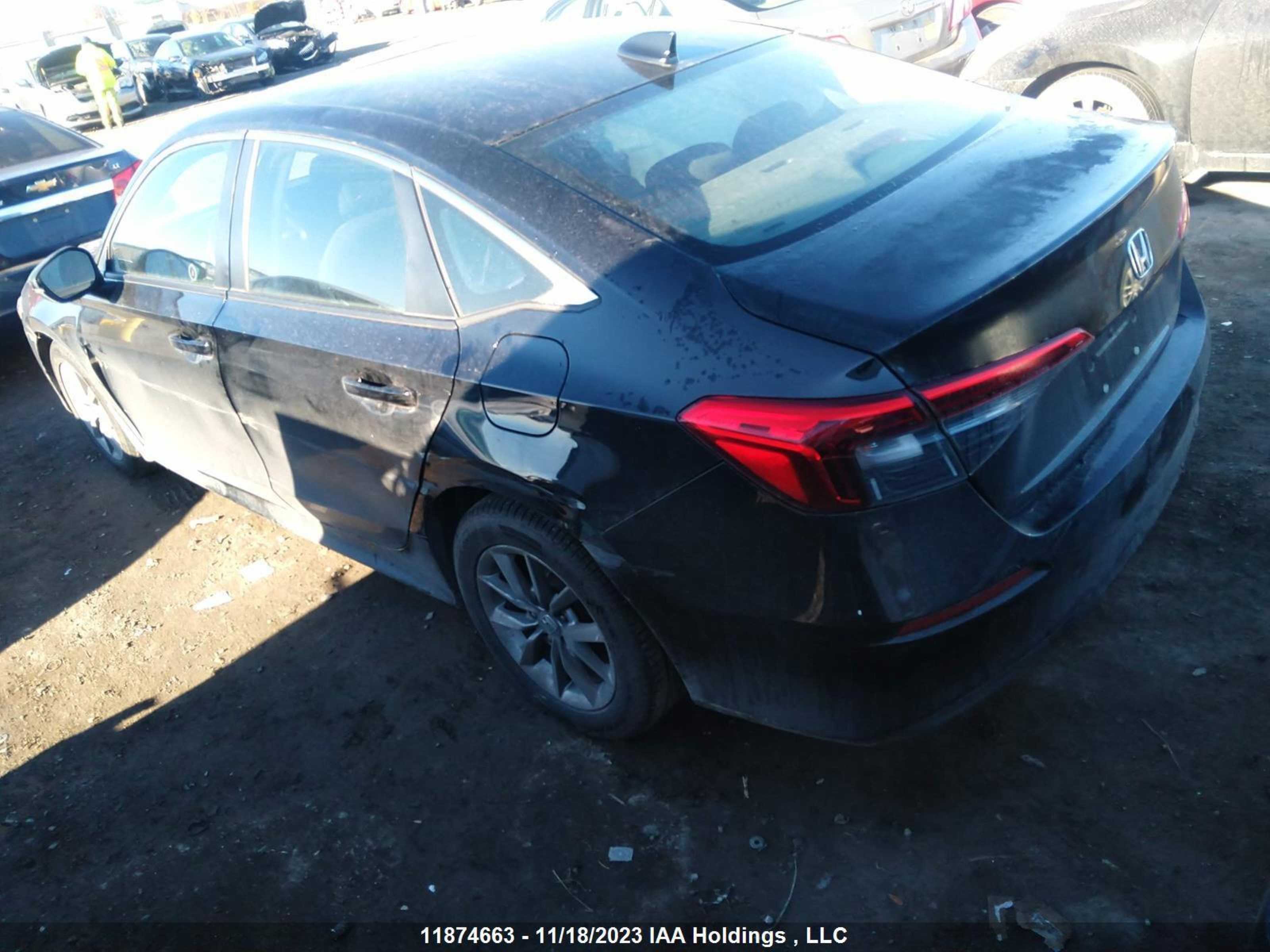 Photo 2 VIN: 2HGFE2F38NH128368 - HONDA CIVIC 