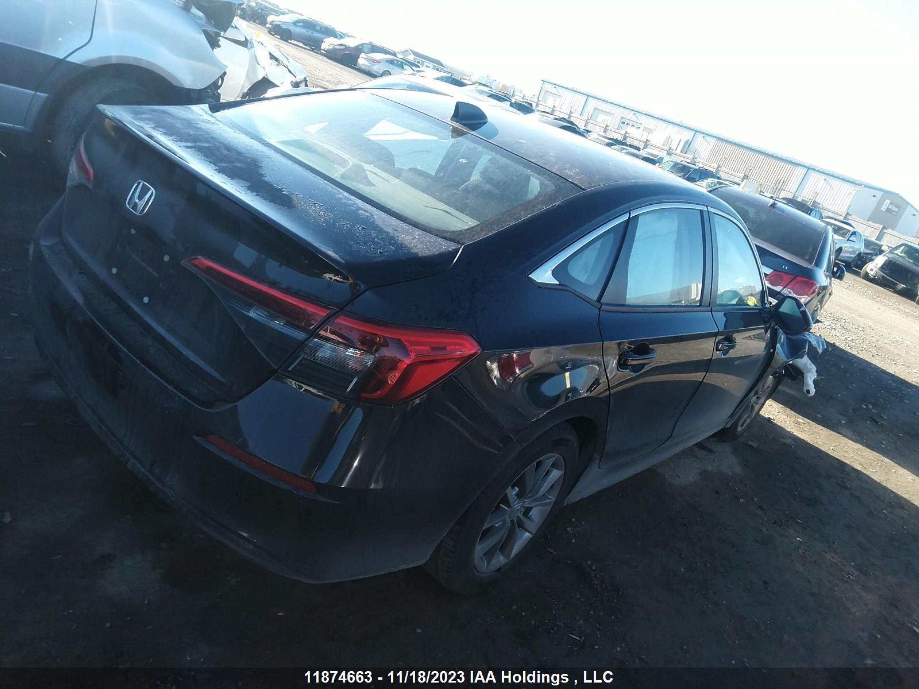 Photo 3 VIN: 2HGFE2F38NH128368 - HONDA CIVIC 