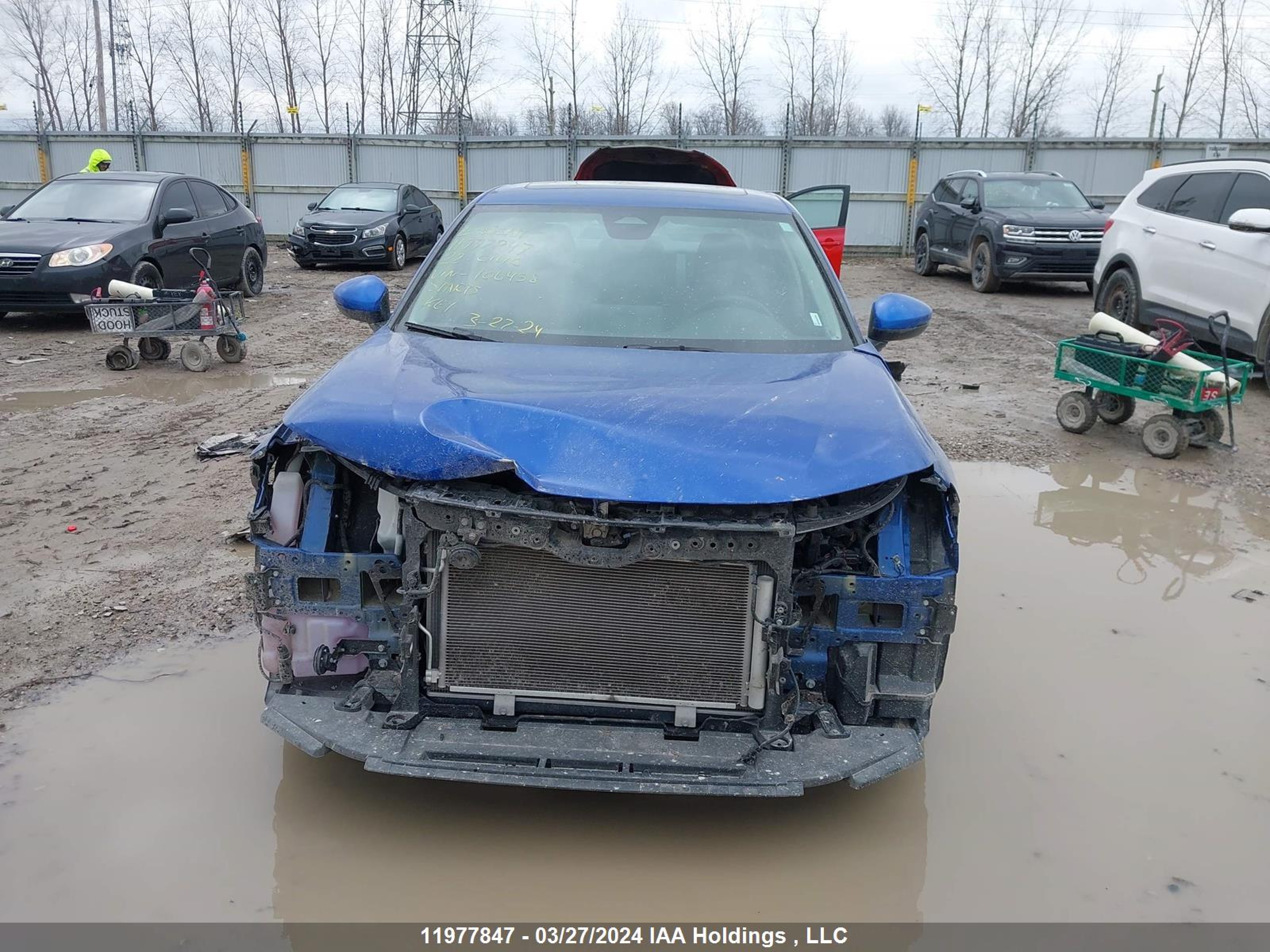 Photo 5 VIN: 2HGFE2F39NH106458 - HONDA CIVIC 