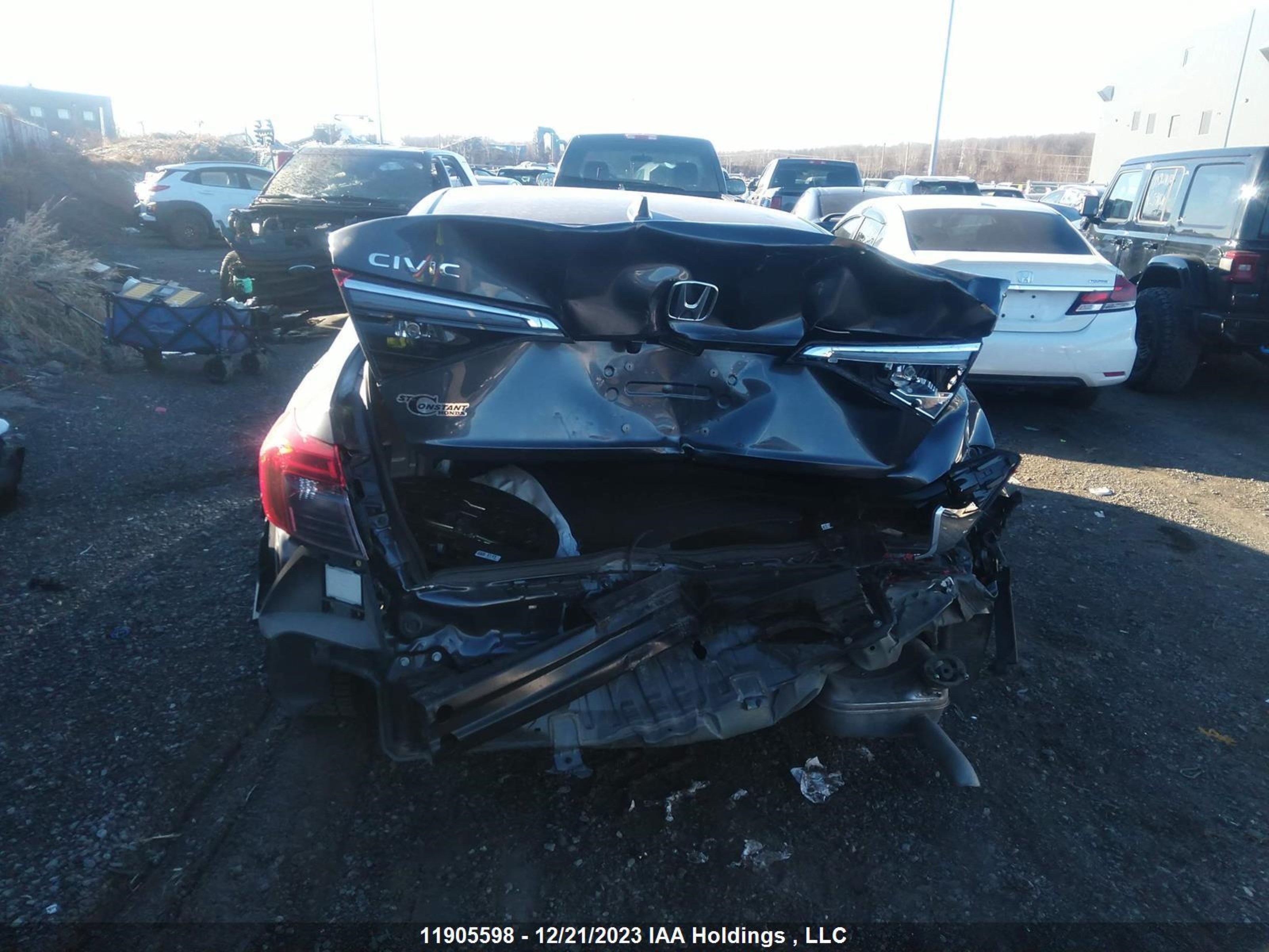 Photo 5 VIN: 2HGFE2F3XPH102518 - HONDA CIVIC 