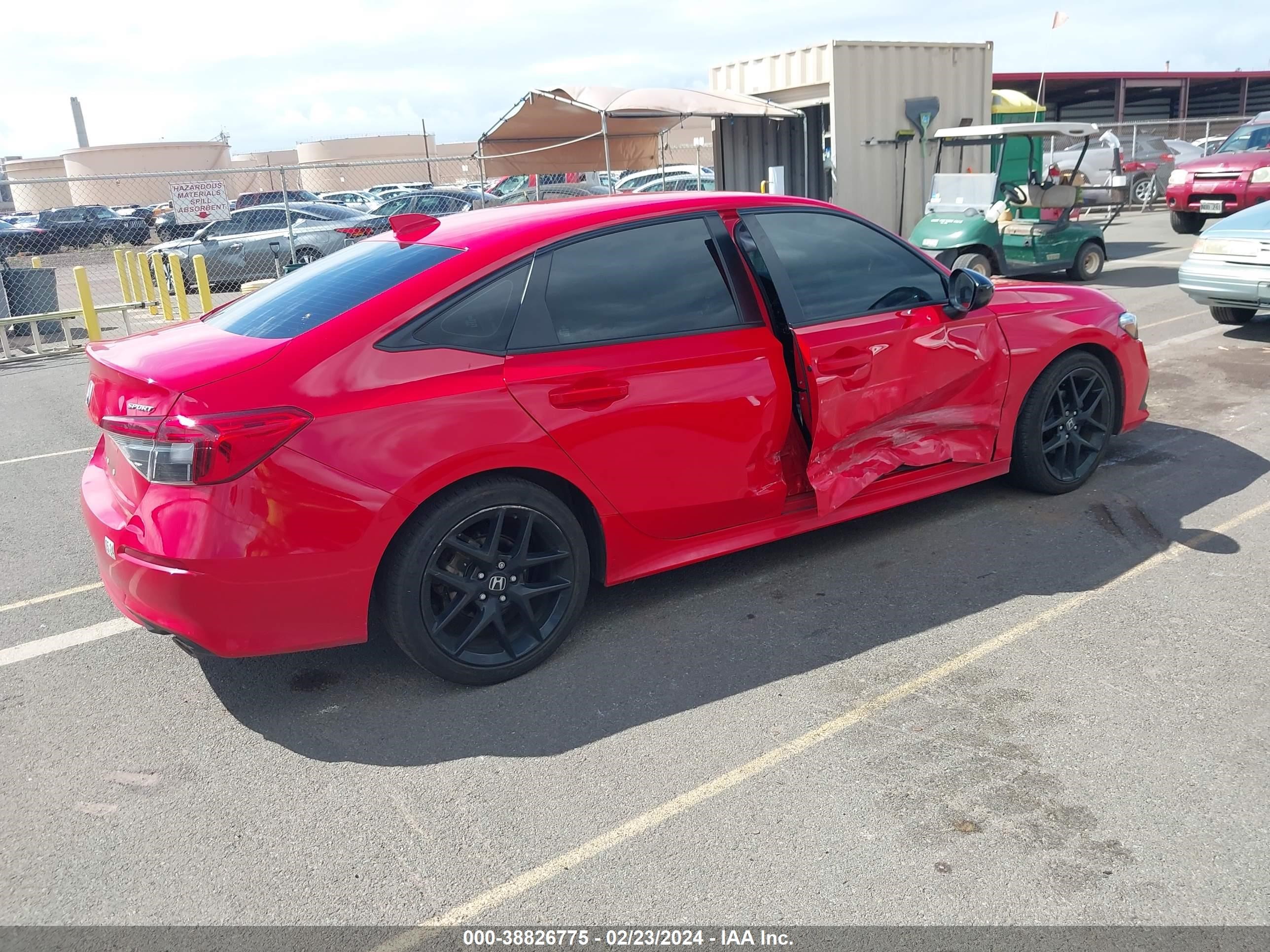 Photo 3 VIN: 2HGFE2F50PH507434 - HONDA CIVIC 