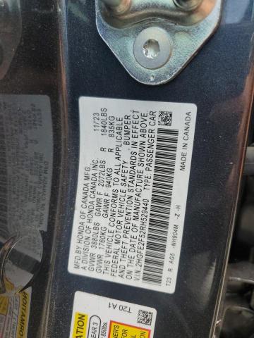 Photo 11 VIN: 2HGFE2F52RH529440 - HONDA CIVIC SPOR 