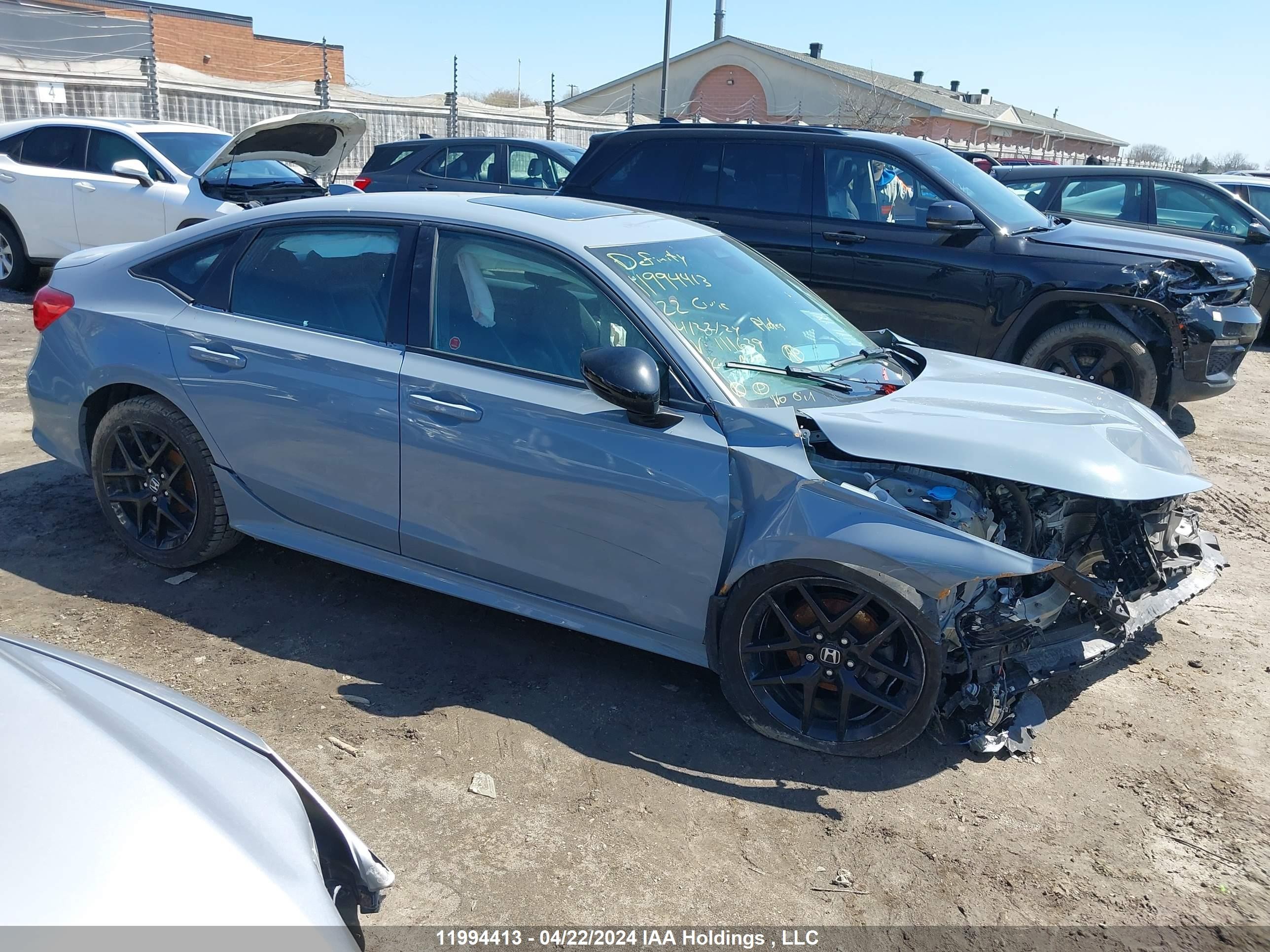 Photo 12 VIN: 2HGFE2F53NH111639 - HONDA CIVIC 