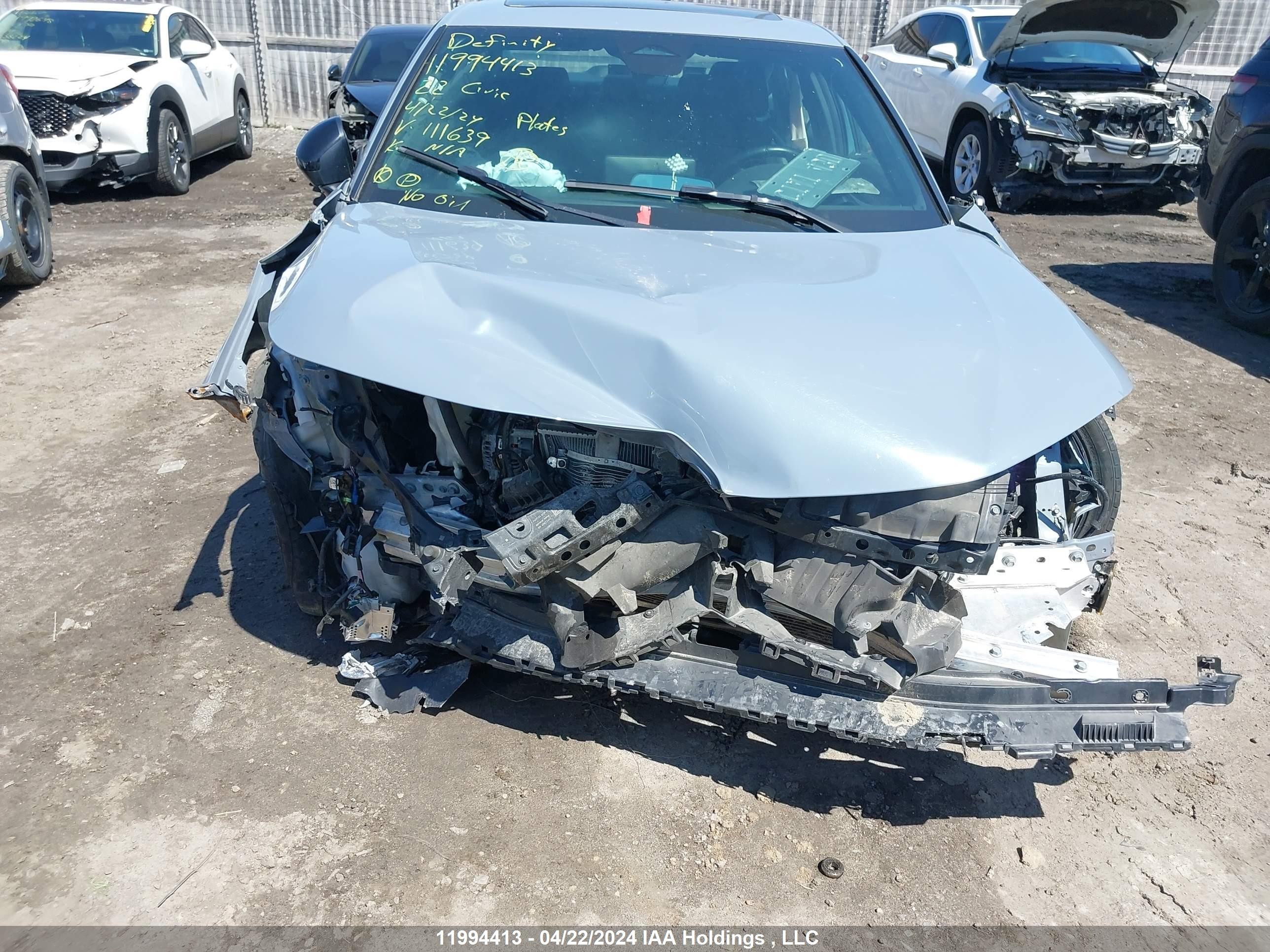 Photo 5 VIN: 2HGFE2F53NH111639 - HONDA CIVIC 