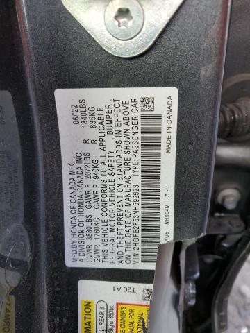 Photo 11 VIN: 2HGFE2F53NH592623 - HONDA CIVIC 