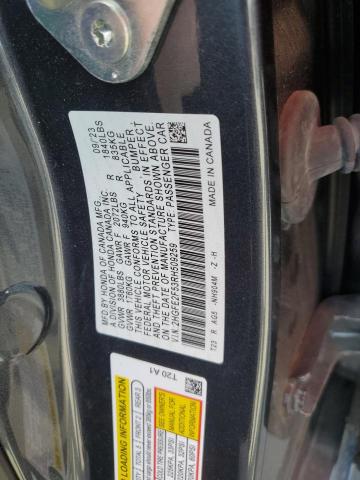 Photo 11 VIN: 2HGFE2F53RH509259 - HONDA CIVIC SPOR 