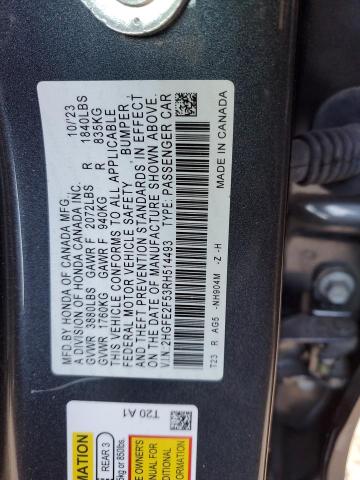 Photo 11 VIN: 2HGFE2F53RH514493 - HONDA CIVIC SPOR 