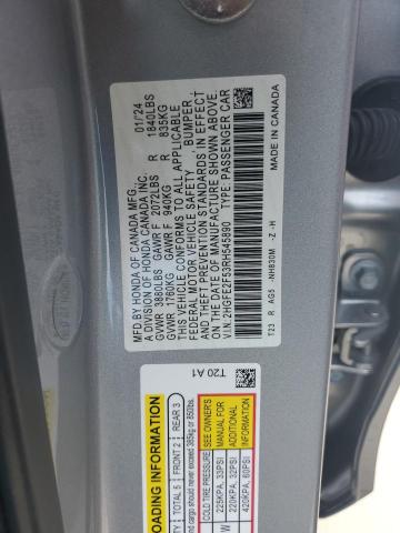 Photo 11 VIN: 2HGFE2F53RH545890 - HONDA CIVIC 