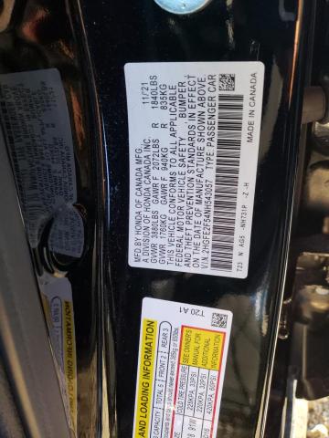 Photo 12 VIN: 2HGFE2F54NH543057 - HONDA CIVIC SPOR 