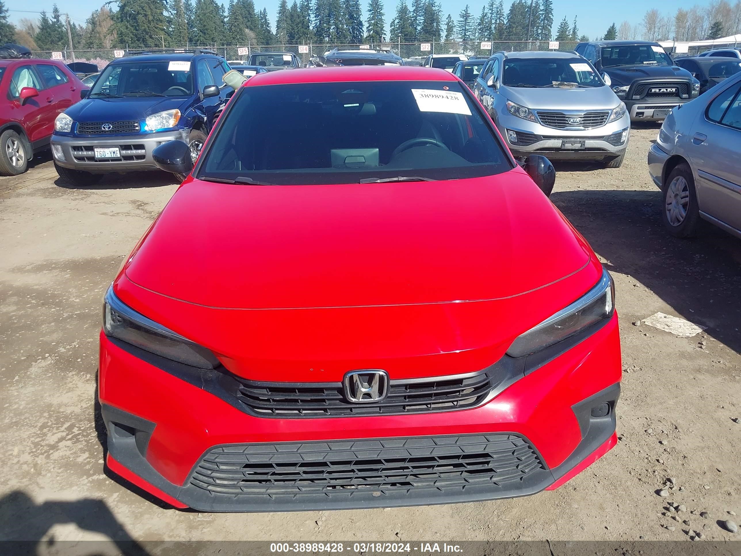 Photo 11 VIN: 2HGFE2F54NH551479 - HONDA CIVIC 