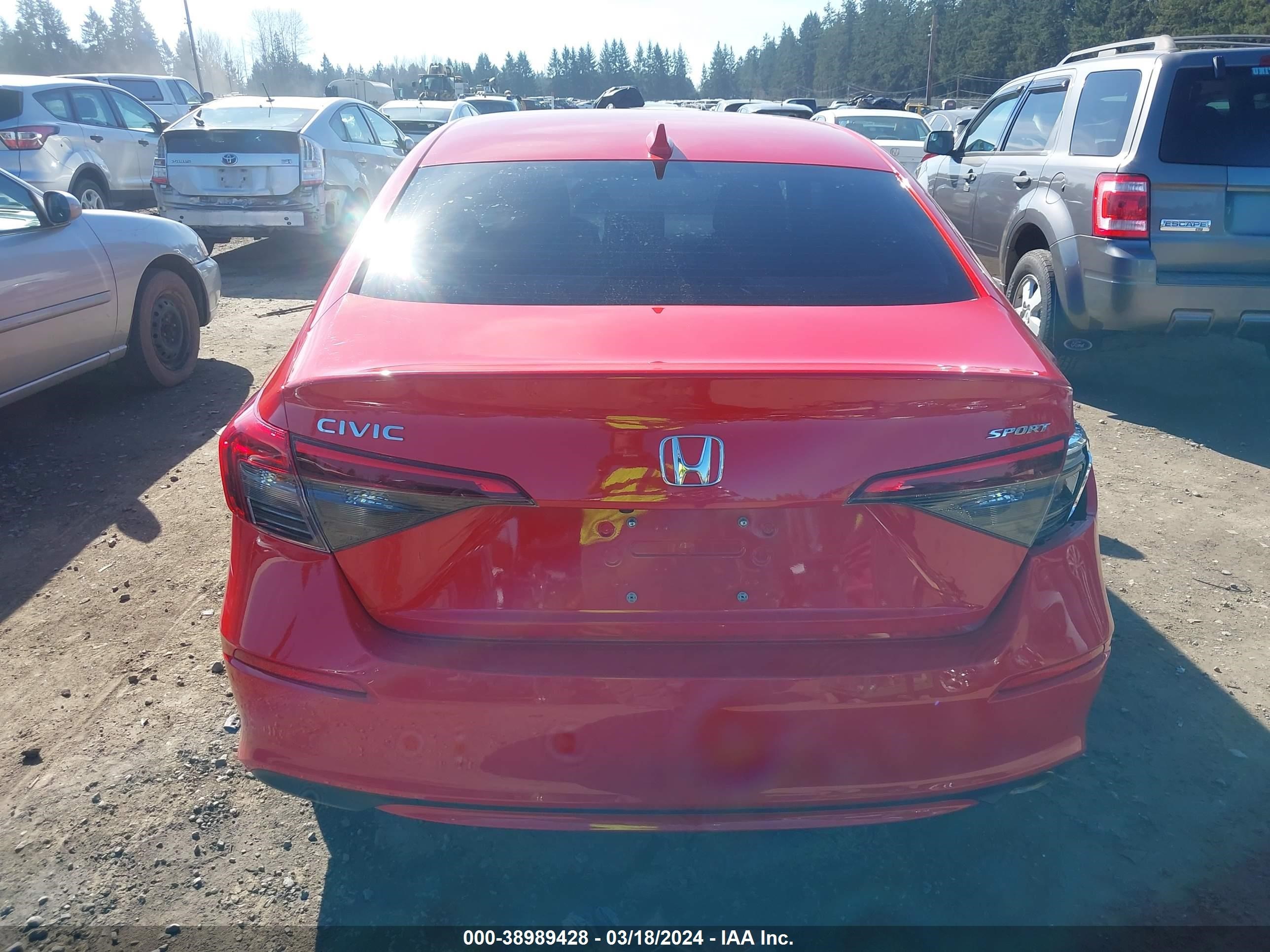 Photo 15 VIN: 2HGFE2F54NH551479 - HONDA CIVIC 