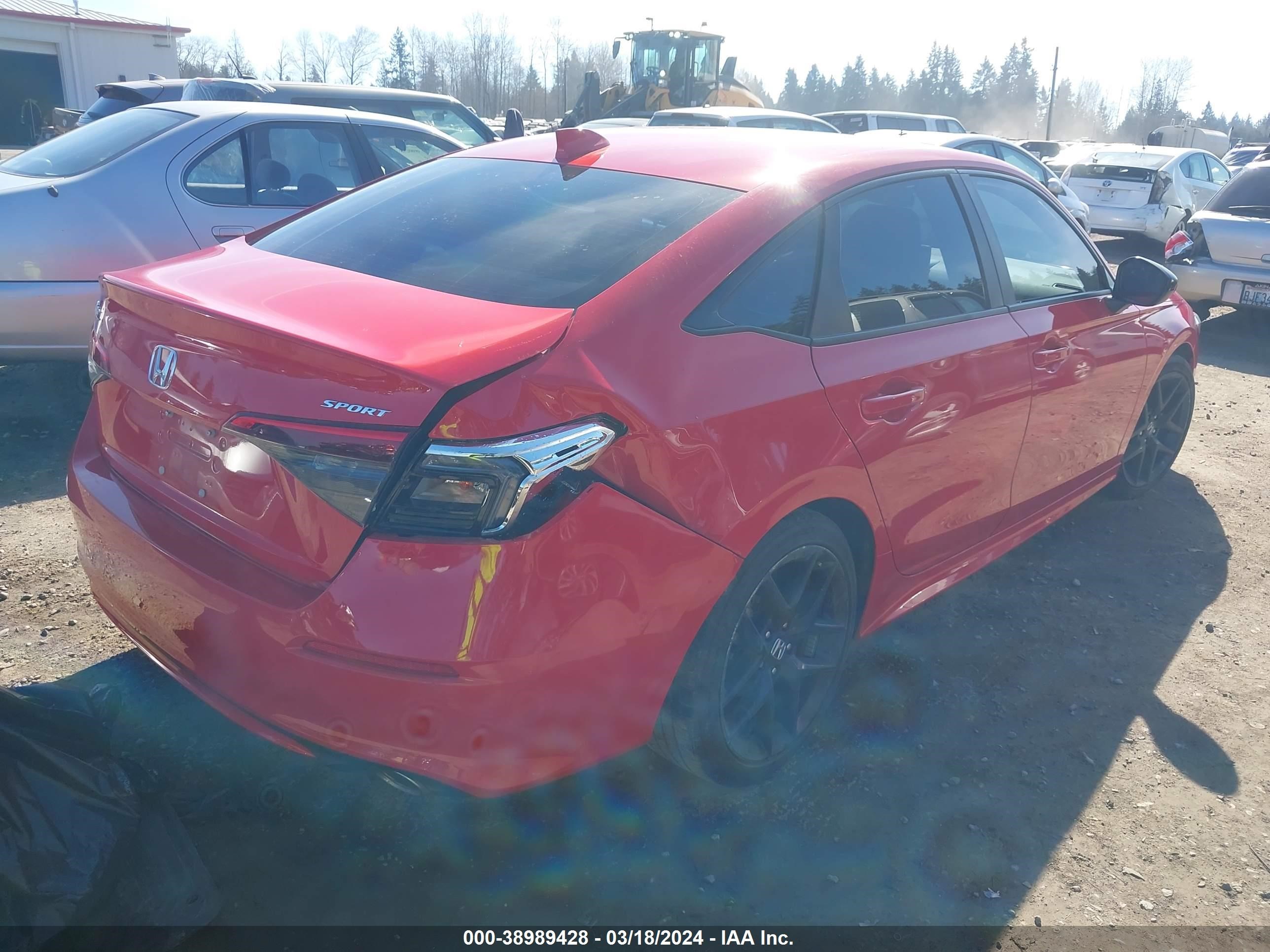 Photo 3 VIN: 2HGFE2F54NH551479 - HONDA CIVIC 