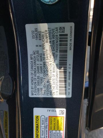 Photo 11 VIN: 2HGFE2F54NH573725 - HONDA CIVIC SPOR 