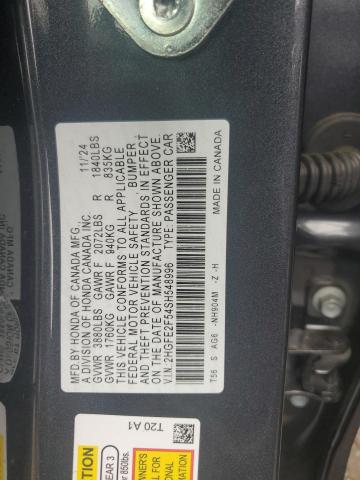 Photo 11 VIN: 2HGFE2F54SH548996 - HONDA CIVIC SPOR 