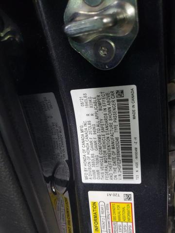 Photo 11 VIN: 2HGFE2F55NH525246 - HONDA CIVIC SPOR 