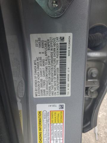 Photo 11 VIN: 2HGFE2F56NH572009 - HONDA CIVIC 