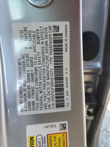 Photo 11 VIN: 2HGFE2F56PH510273 - HONDA CIVIC 