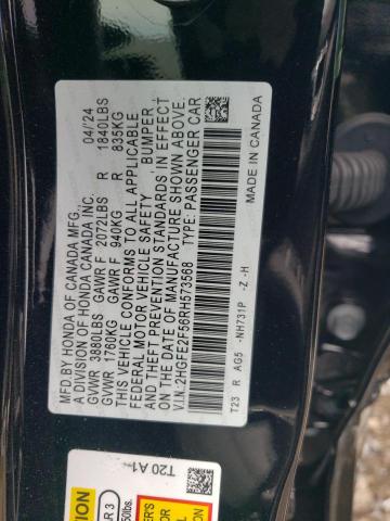 Photo 11 VIN: 2HGFE2F56RH573568 - HONDA CIVIC 