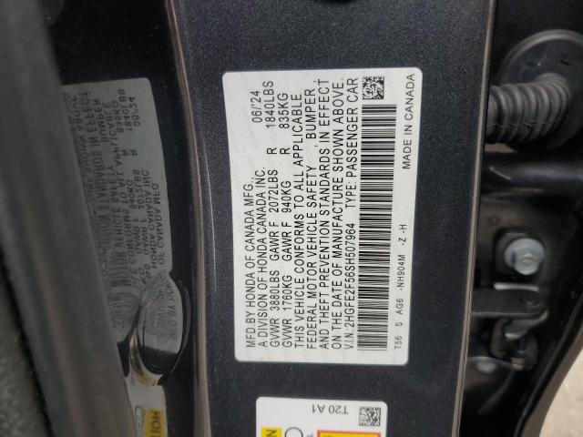 Photo 12 VIN: 2HGFE2F56SH507964 - HONDA CIVIC SPOR 