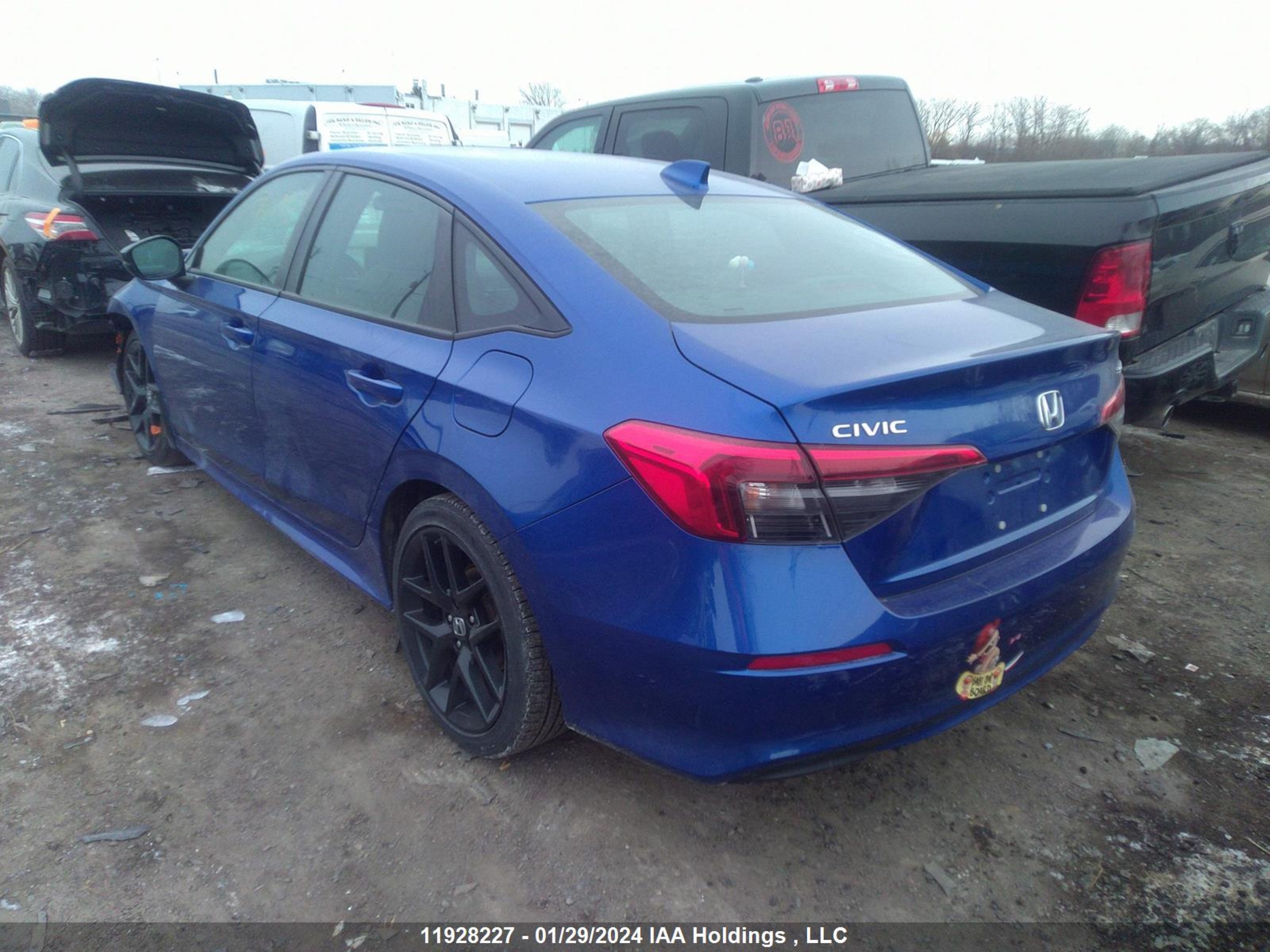 Photo 2 VIN: 2HGFE2F57NH104113 - HONDA CIVIC 