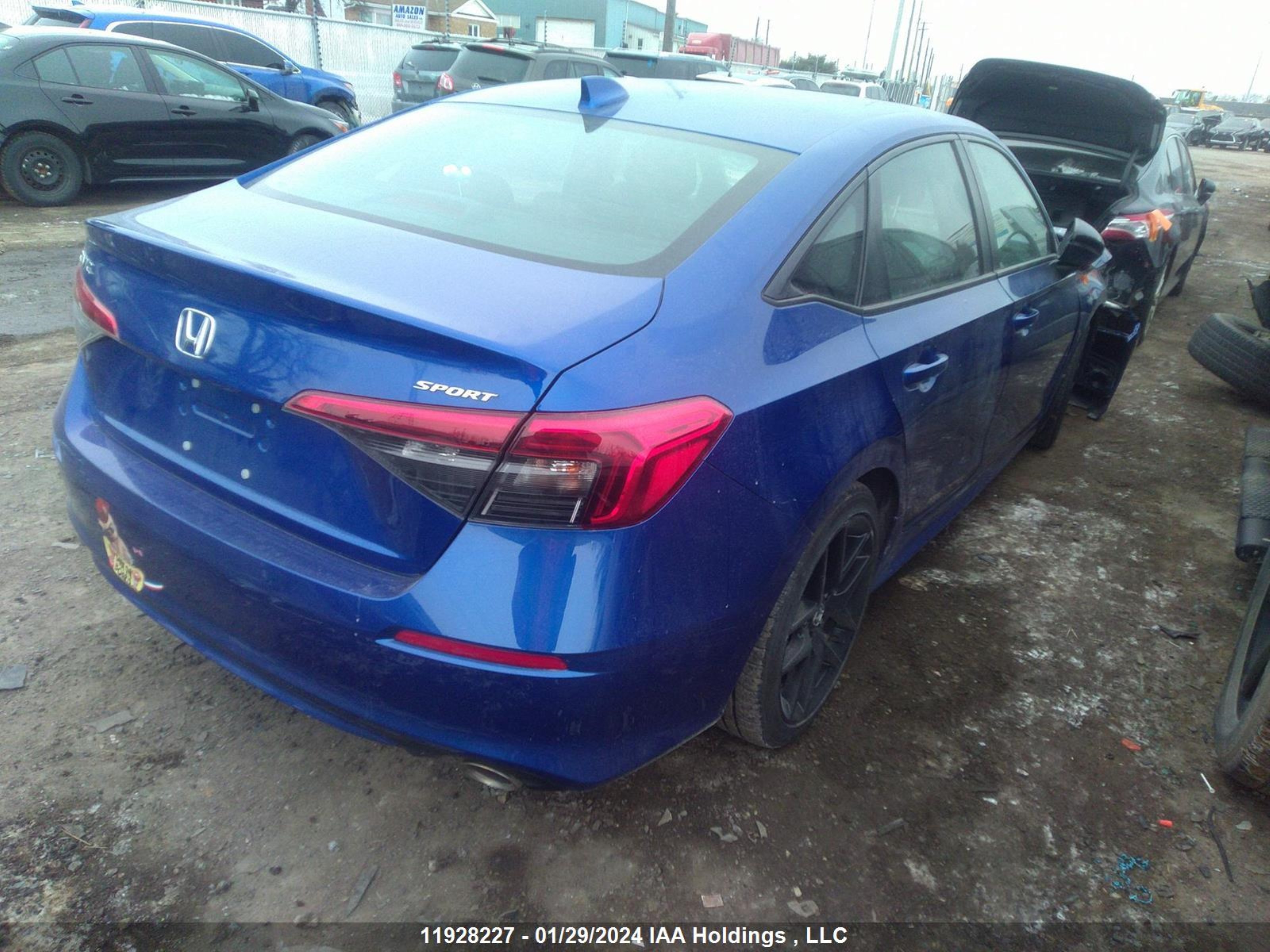 Photo 3 VIN: 2HGFE2F57NH104113 - HONDA CIVIC 