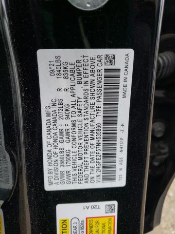 Photo 12 VIN: 2HGFE2F57NH535860 - HONDA CIVIC SPOR 