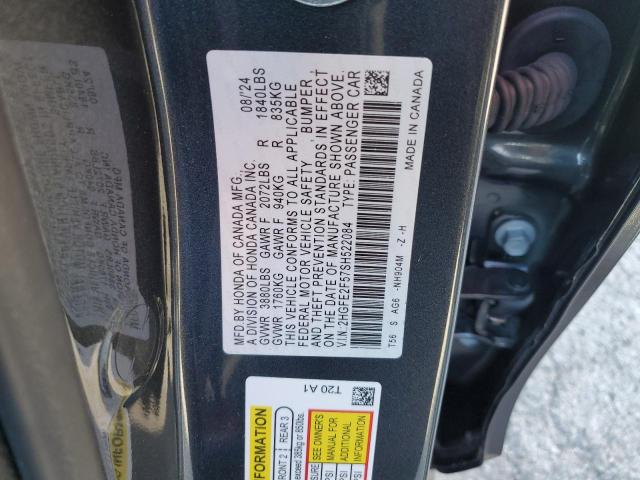 Photo 12 VIN: 2HGFE2F57SH522084 - HONDA CIVIC SPOR 