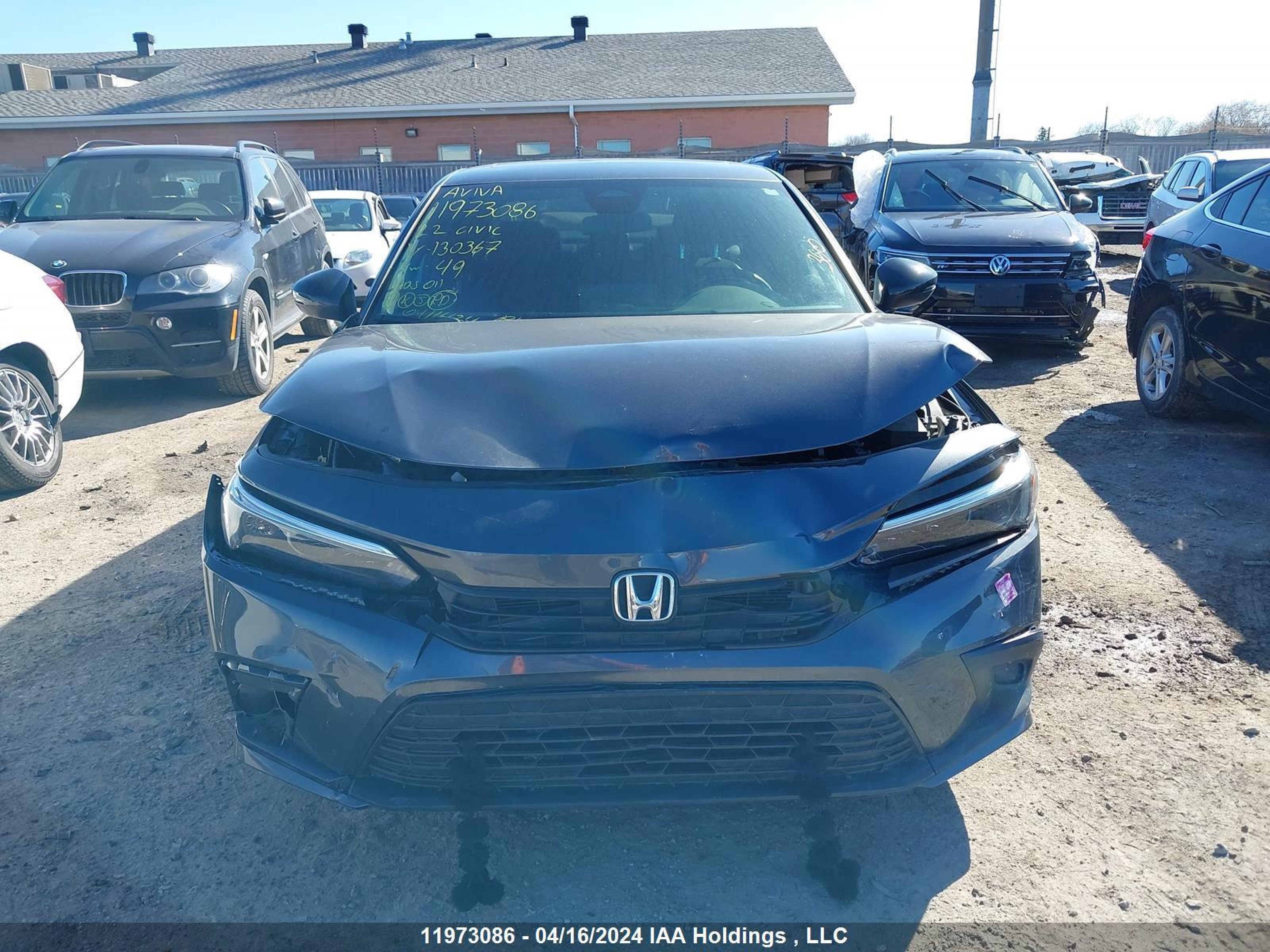 Photo 11 VIN: 2HGFE2F58NH120367 - HONDA CIVIC 