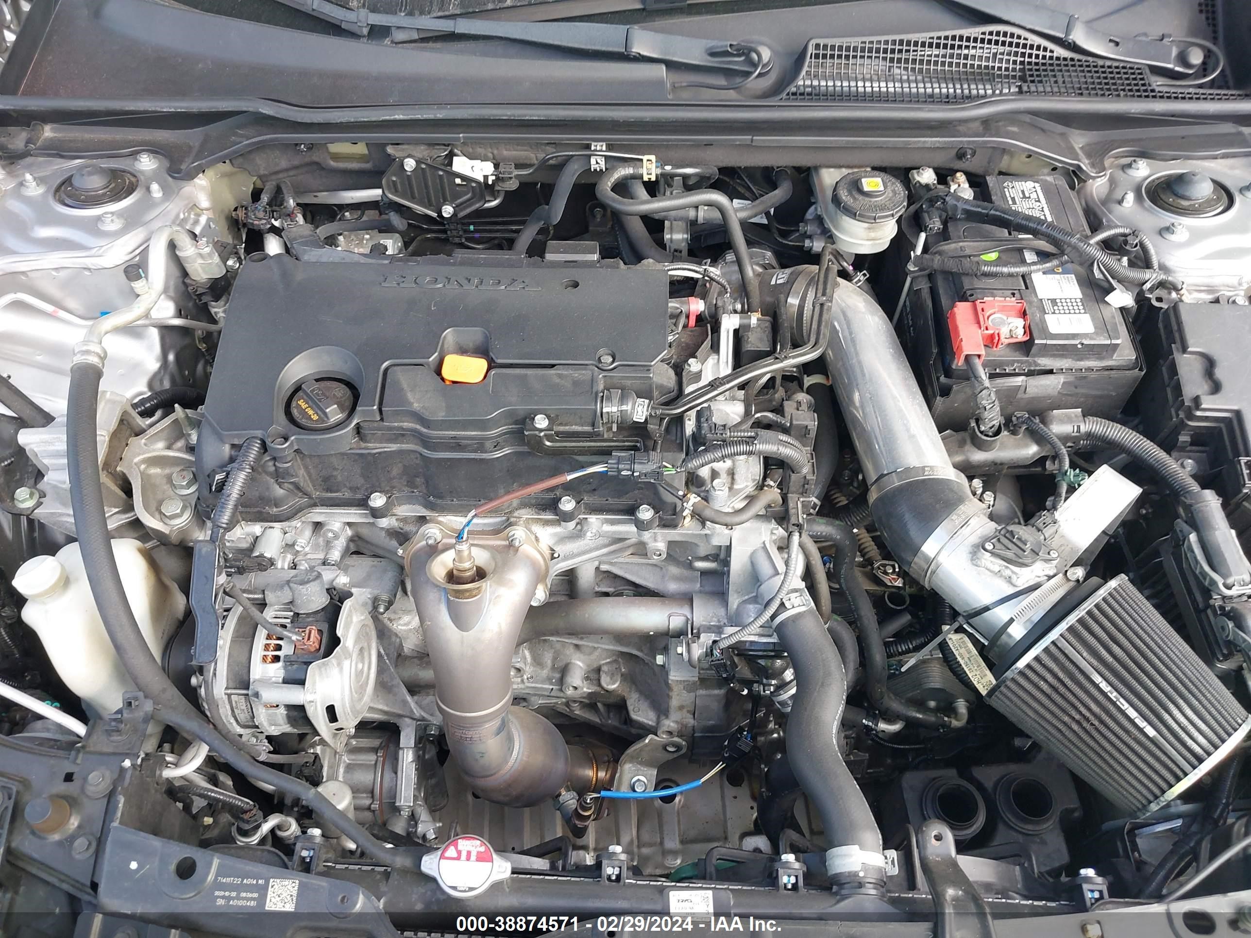 Photo 9 VIN: 2HGFE2F58NH542025 - HONDA CIVIC 