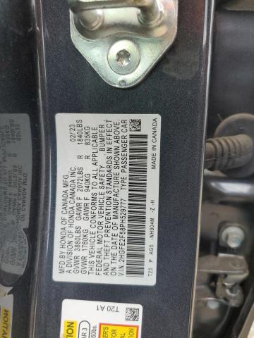 Photo 11 VIN: 2HGFE2F58PH529777 - HONDA CIVIC 