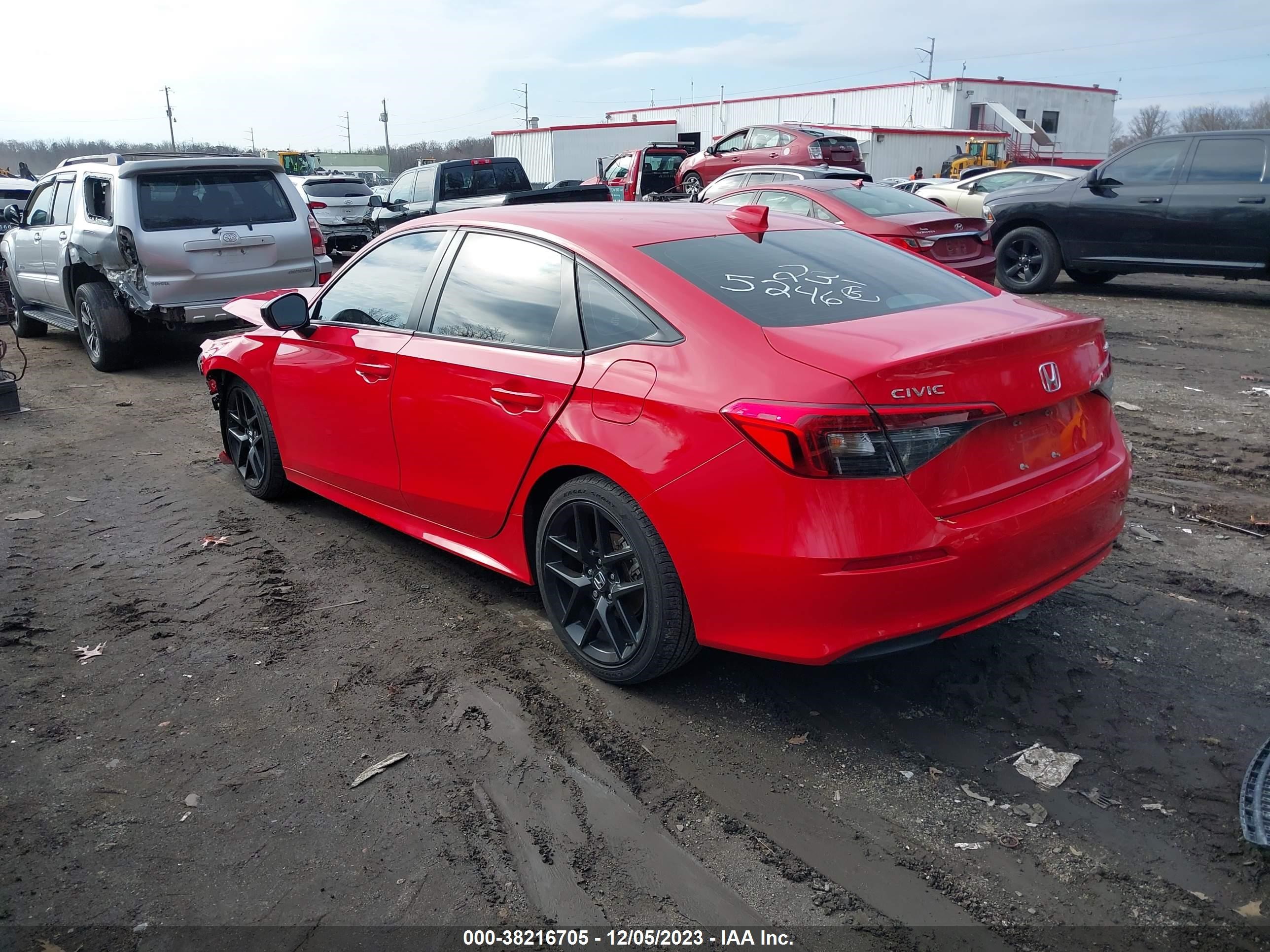 Photo 2 VIN: 2HGFE2F59NH571470 - HONDA CIVIC 